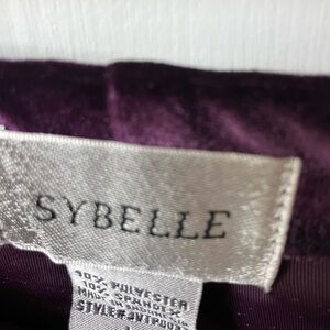 Purple Velvet Pants by Sybelle